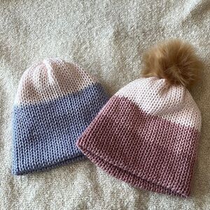 Handmade Knit Baby Beanies